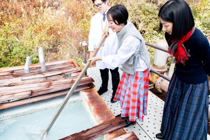 お知らせ「温泉入浴が100倍楽しくなる「知的好奇心を満たす、サステナブル温泉探求ツアー」」のサムネイル